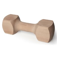 Drevená činka 25 cm